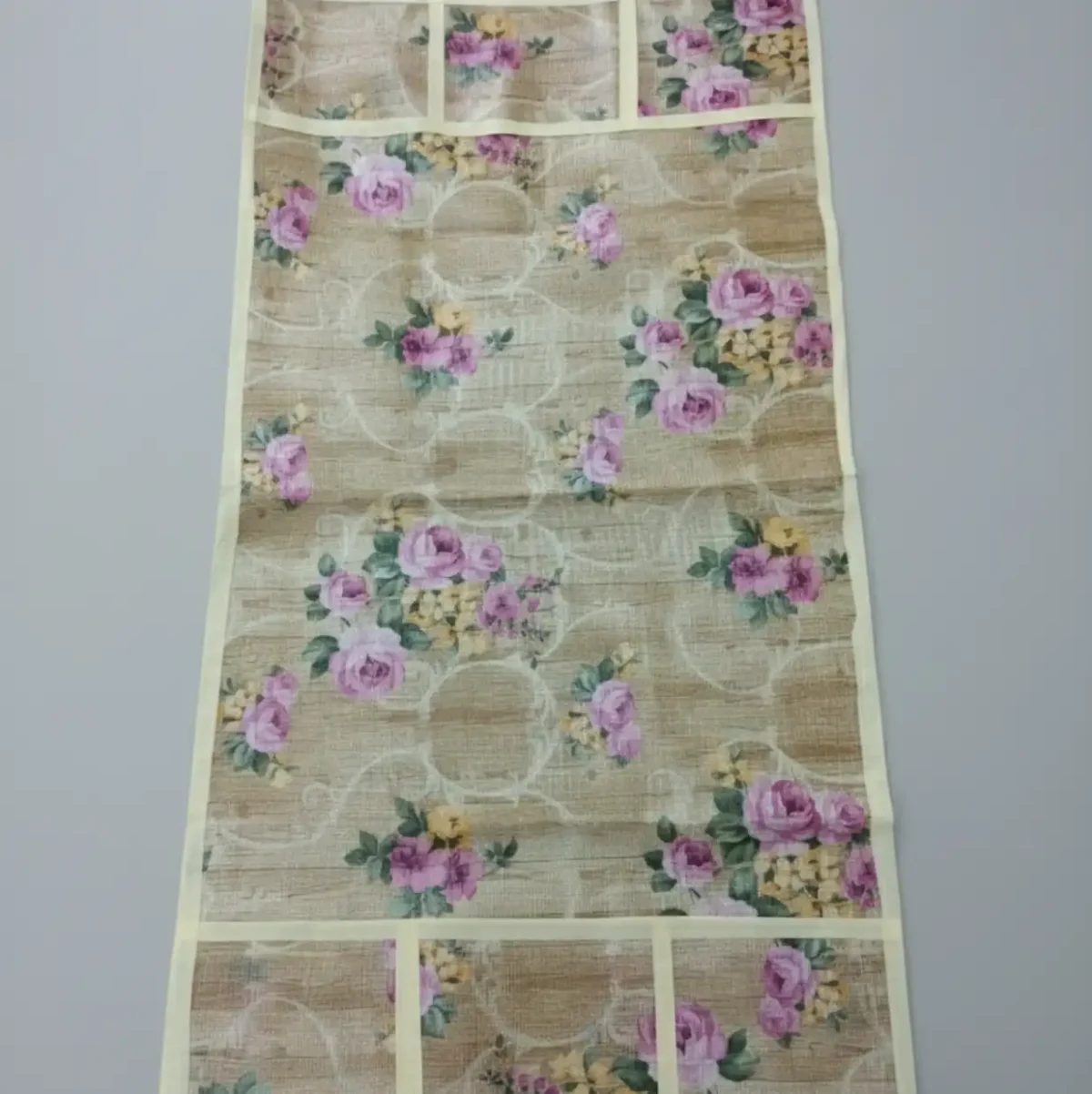 Floral Print Fridge Top Cover with Side Pockets - Image 3