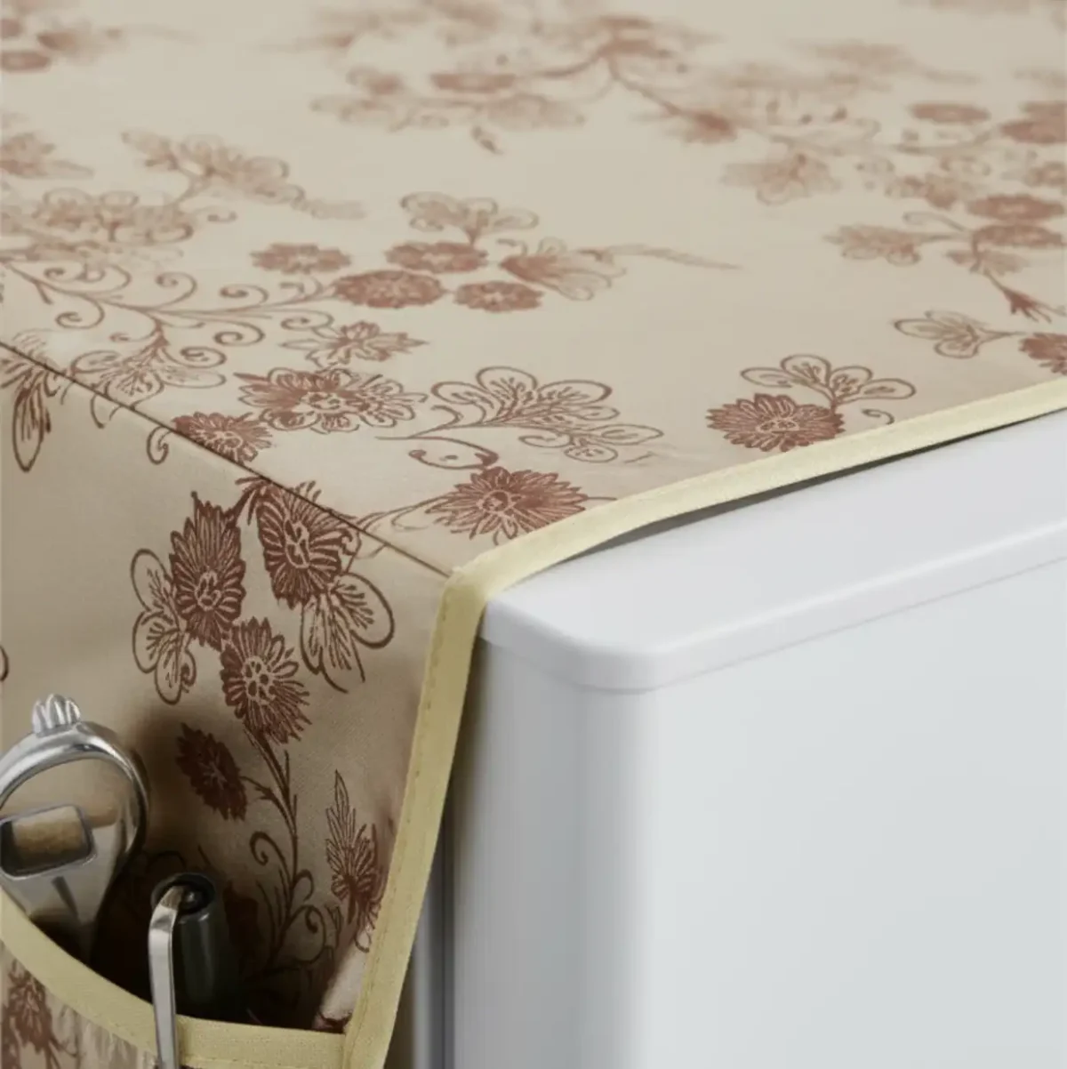 Fridge Top Cover, or Refrigerator Top Cover with Pockets. - Image 2