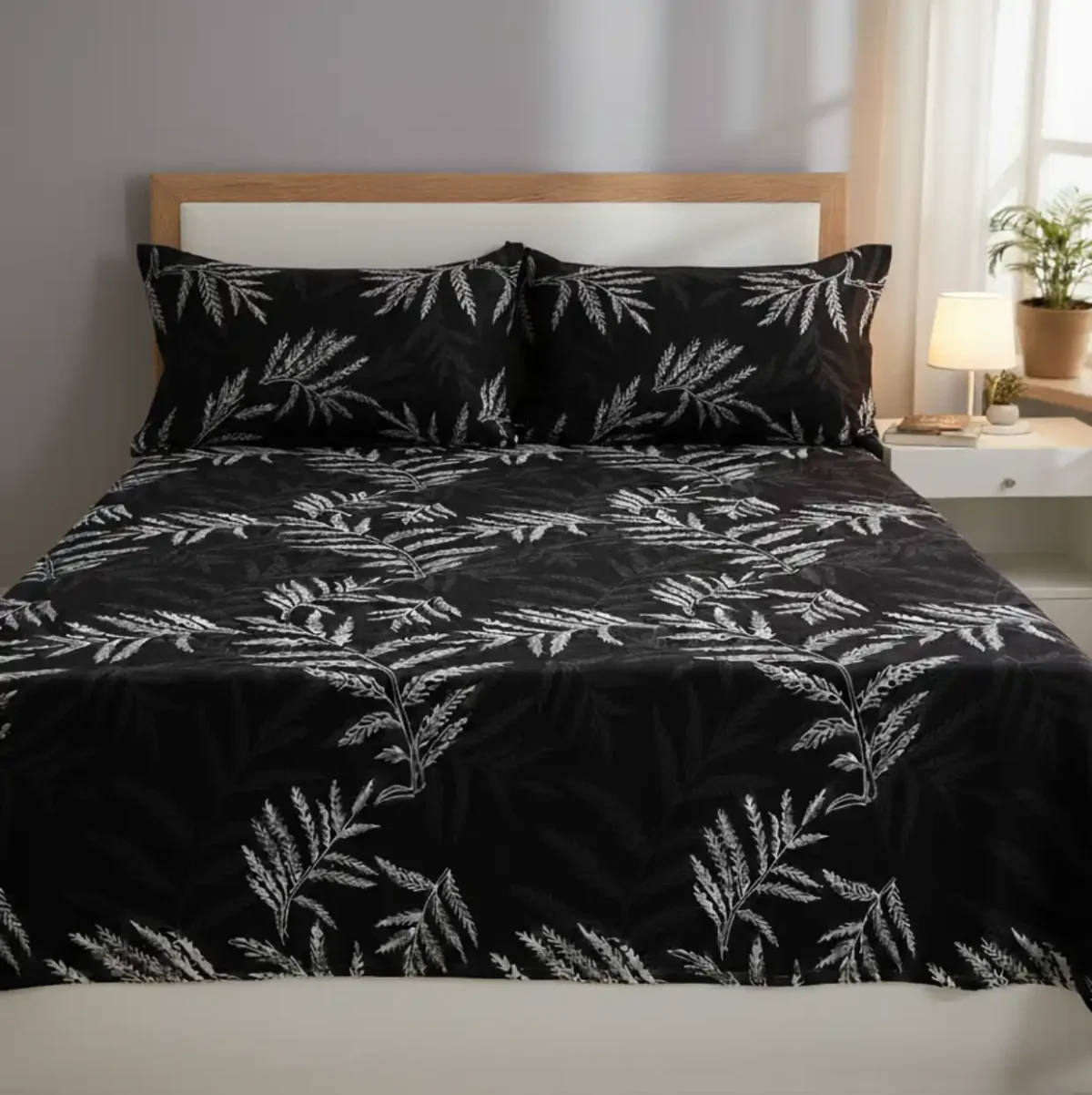 Modern 3D Printed Design bedsheet - Image 2
