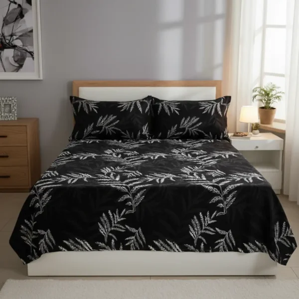 Modern 3D Printed Design bedsheet