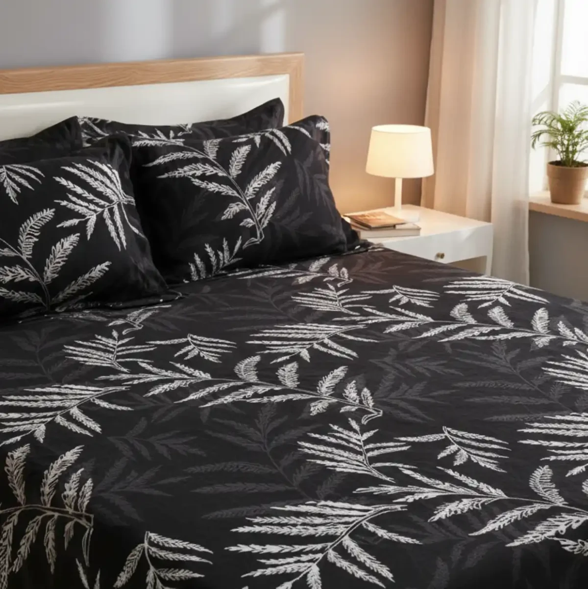 Modern 3D Printed Design bedsheet - Image 4