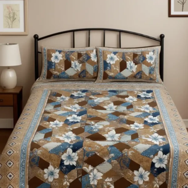 FloraPatch Glace Cotton Sheet Set