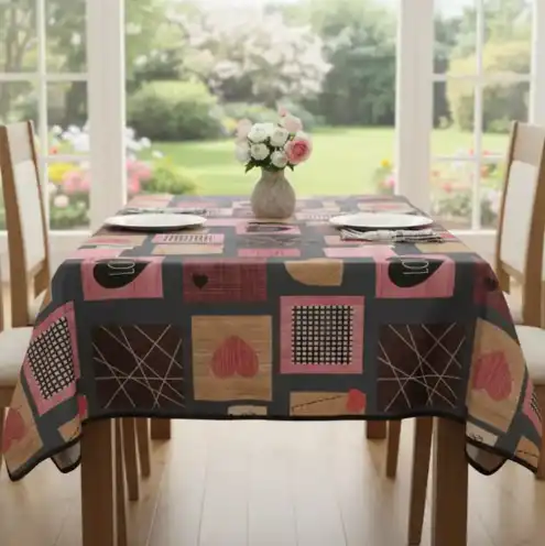 Wipeable Dining Table Cover